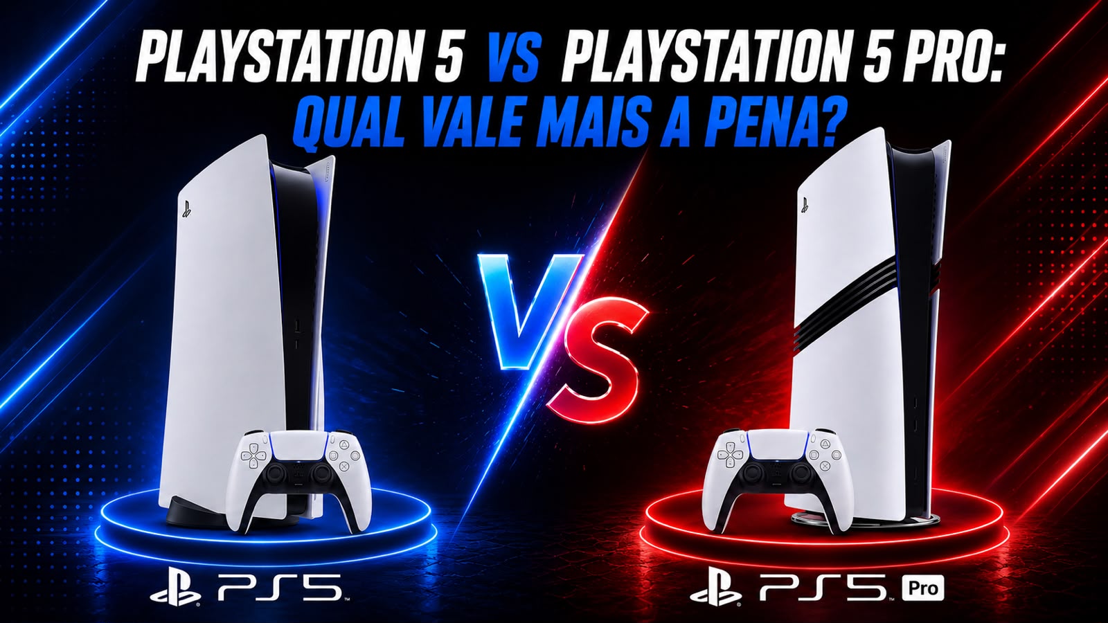 PlayStation 5 vs PlayStation 5 Pro: Qual Console Sony Vale Mais a Pena?