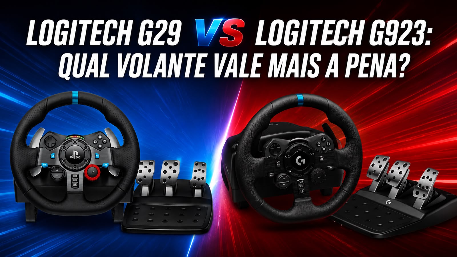 Logitech G29 vs Logitech G923: Qual Volante Vale Mais a Pena?